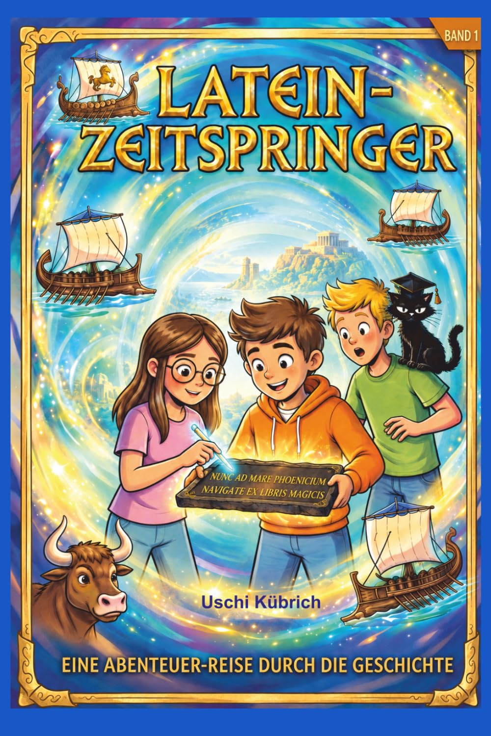 Buchcover Latein-Zeitspringer von Uschi Kübrich